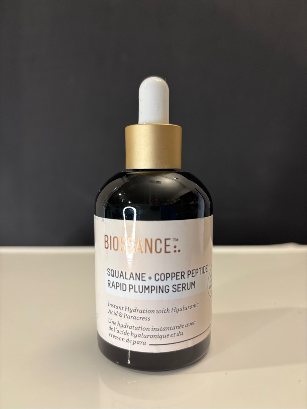 Biossance Squalane + Copper Peptide Rapid Plumping Serum